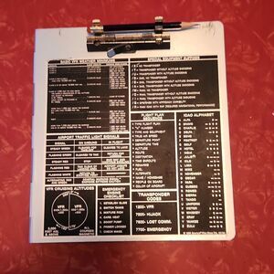 Pilot Flight Clipboard